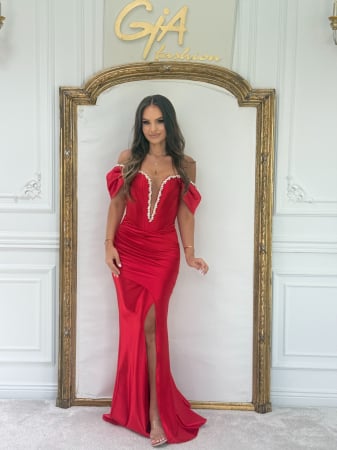 Rochii - Rochie Adinia Red