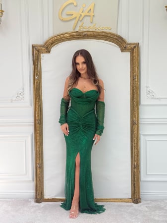 Rochii - Rochie Adissa Green