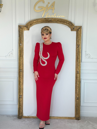 Promotii - Rochie Adrissy Red