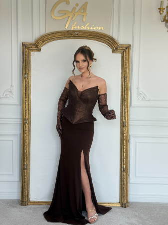 Rochii - Rochie Alera Brown