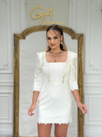 Rochie Alezzia WHITE [2]