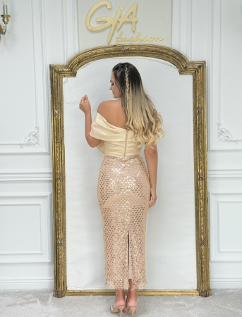 Rochie ALLESIA GOLD [4]