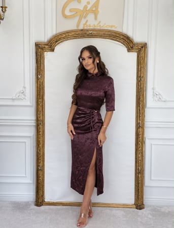Rochii de seara - Rochie Amaria Burgundiu