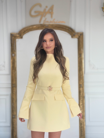 Rochii - Rochie Amella Yellow