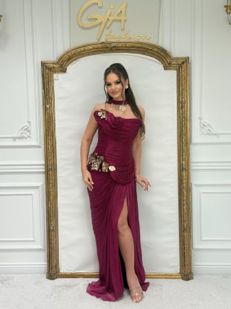 Rochii - Rochie Amera Marsala