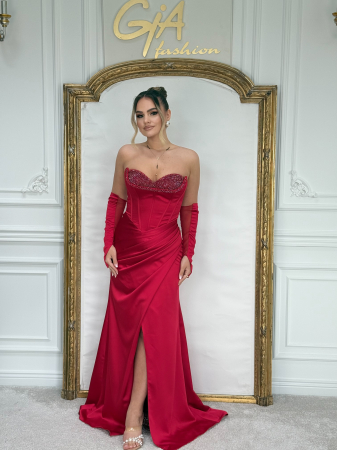 Rochii elegante - Rochie Amidia Red