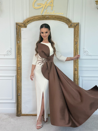Rochii elegante - Rochie Anera Beige