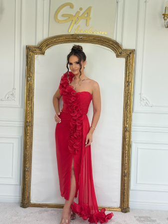 Rochii - Rochie Arella Red