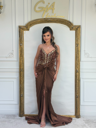 Rochii - Rochie Arena Brown