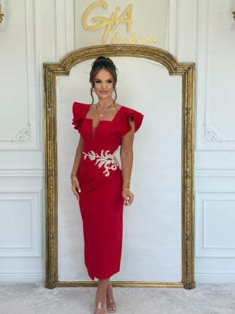 Marimi Mari - Rochie Asedy Red