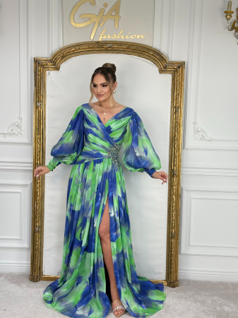 Rochie Asemy BLUE GREEN [9]