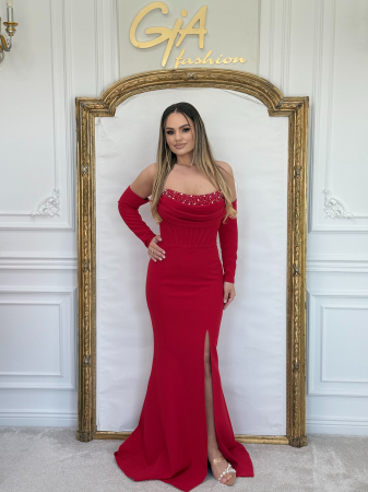 Rochie Avellia Red [4]