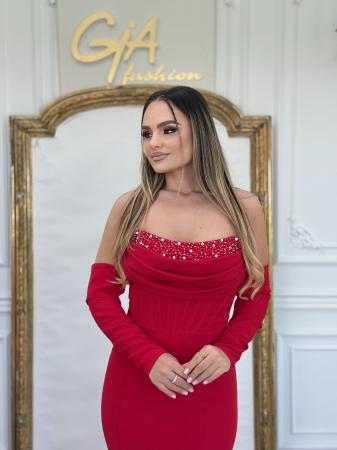 Rochii elegante - Rochie Avellia Red