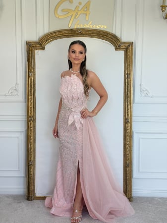 Rochii de seara - Rochie Axellia Pink