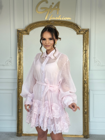 Rochii de zi - Rochie Azilla Pink