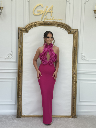 Rochii de zi - Rochie Bloom Pink