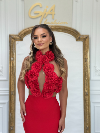 Rochie Bloom Red [1]