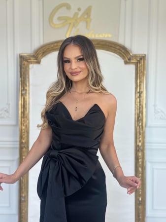 Rochie Bow Black [3]