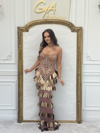 Rochii - Rochie Brown Angel