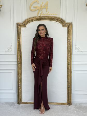 Rochii - Rochie Calemia Bordo