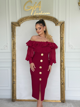 Rochii elegante - Rochie Callina RED