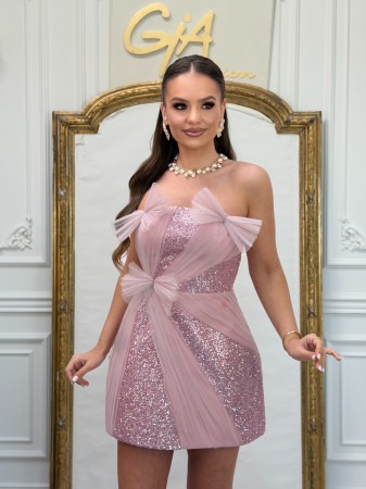 Rochii de seara - Rochie Cameny Pink