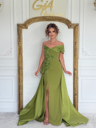 Rochii - Rochie Caressy Green