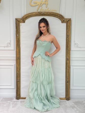 Rochii de seara - Rochie Carisse Mint