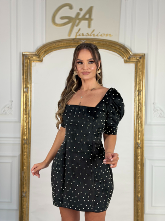 Rochie Catifea Asela Black [1]