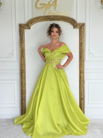 Rochii - Rochie Celess Green