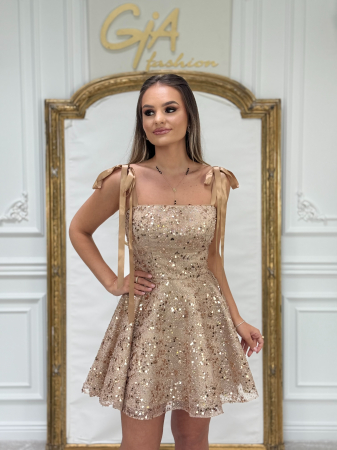 Rochii - Rochie Celessy Gold