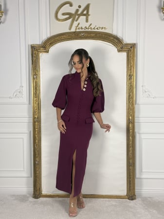 Rochii de seara - Rochie Ceremia Bordo