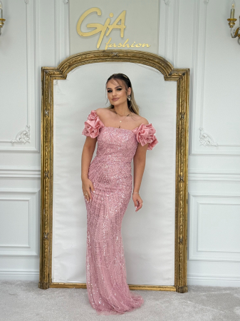 Rochie Daleasia Pink [3]