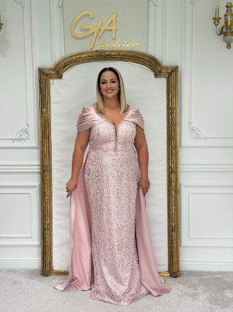Rochii elegante - Rochie Dameny PINK