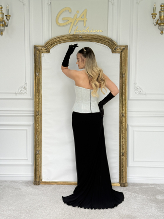 Rochie Dellama BLACK SILVER [9]