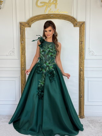 Rochii de seara - Rochie Dellini Green