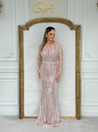 Rochie Deralia Pink [8]