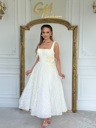 Rochie Derassa WHITE [6]