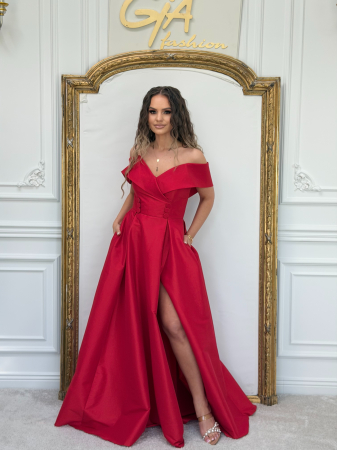Rochii - Rochie Ecaria Red