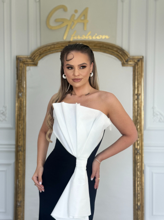 Rochie Edella BLACK and WHITE [1]