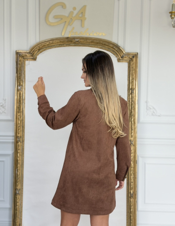 Rochie Efissia Brown [4]