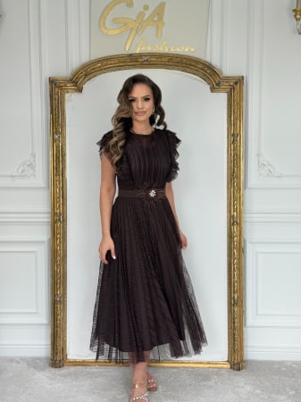 Rochii - Rochie Elera Brown