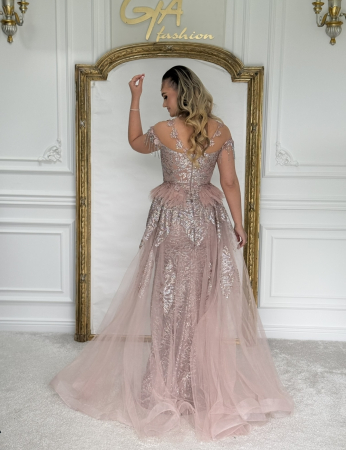 Rochii lungi - Rochie Emallia PINK