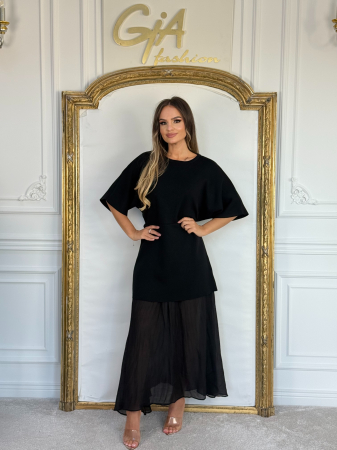 Rochii de zi - Rochie Emella Black