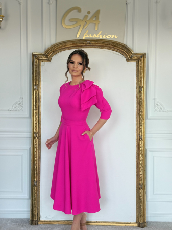 Rochii de zi - Rochie Etessia Pink
