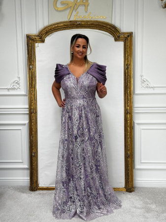 Rochii de seara - Rochie Etissia Purple