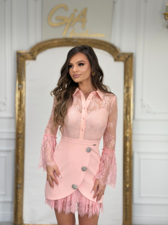 Rochii de seara - Rochie Messea Pink