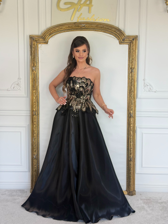 Rochii de seara - Rochie Evellia Black