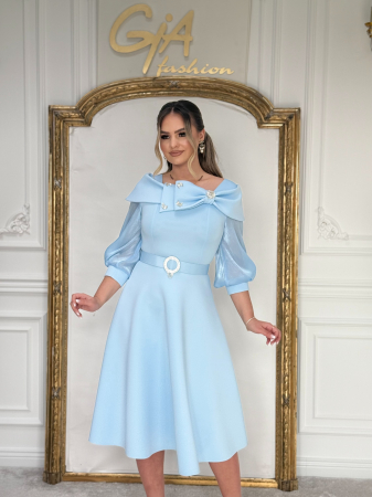 Rochie Evelly Babyblue [0]