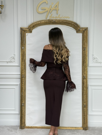 Rochie Ezissea brown [8]